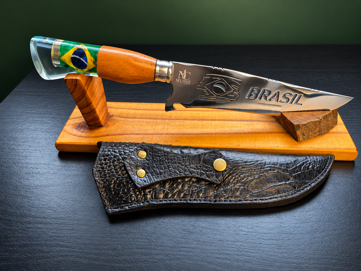 Faca personalizada Brasil — foto do produto